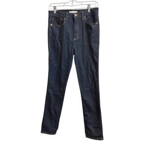 Tory Burch Straight Leg Jeans Dark Wash 27